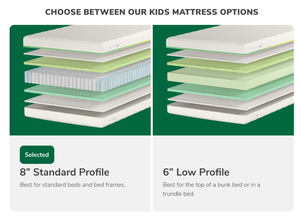 Helix Kids 8" Mattress, Twin