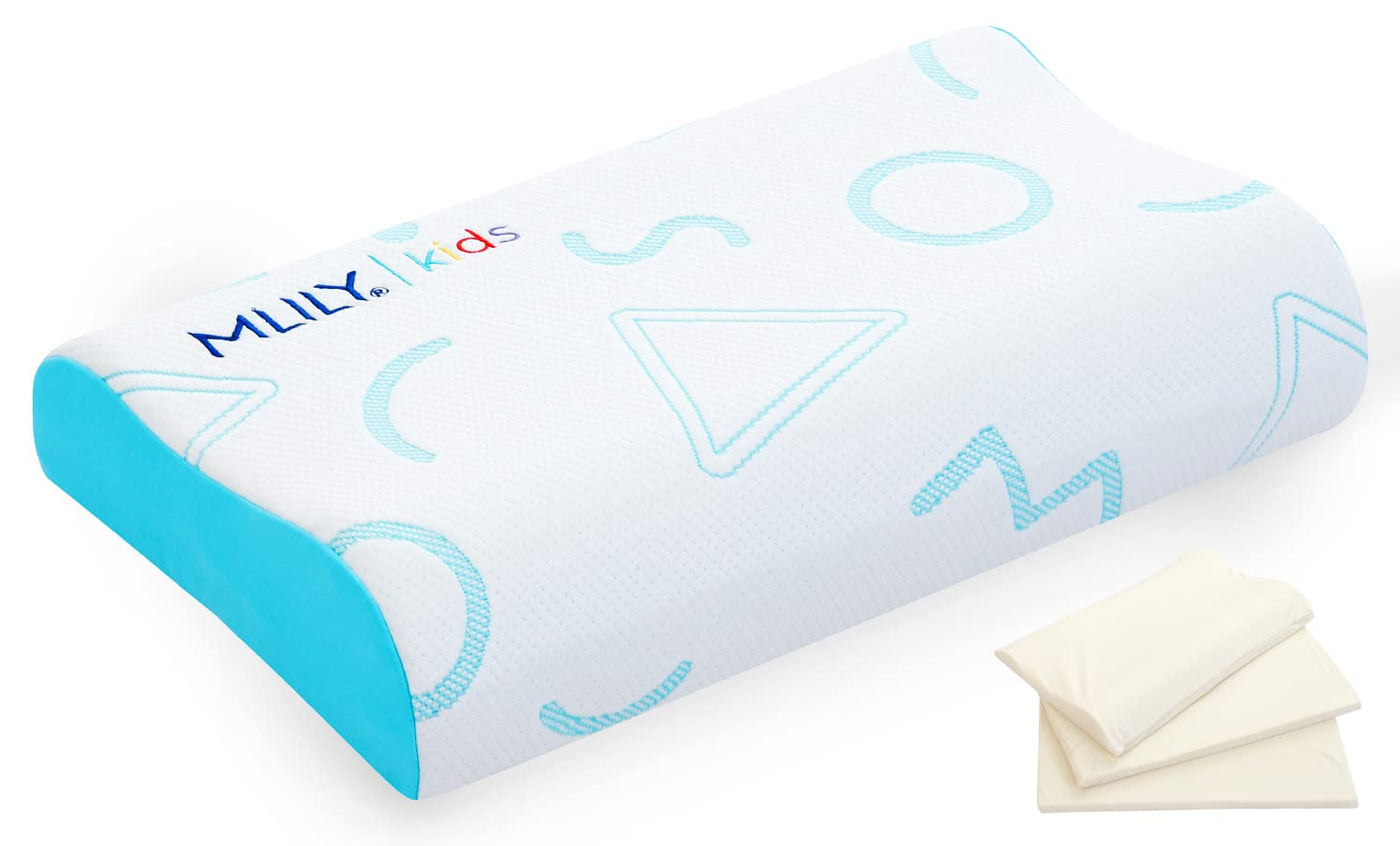 Kids Memory Foam Pillow - Blue