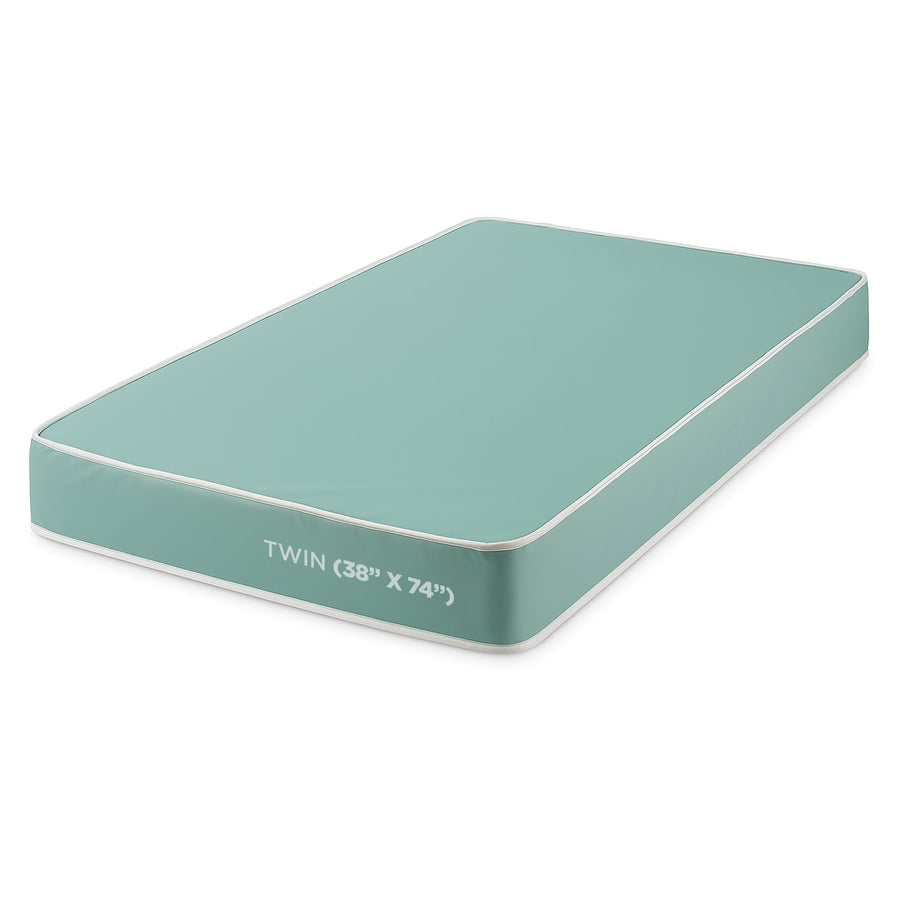 6-Inch Foam Twin Mattress - Water-Resistant Cover