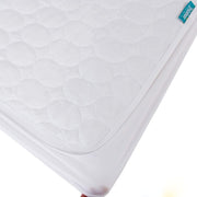 Waterproof Crib Mattress Protector - 2-Pack White