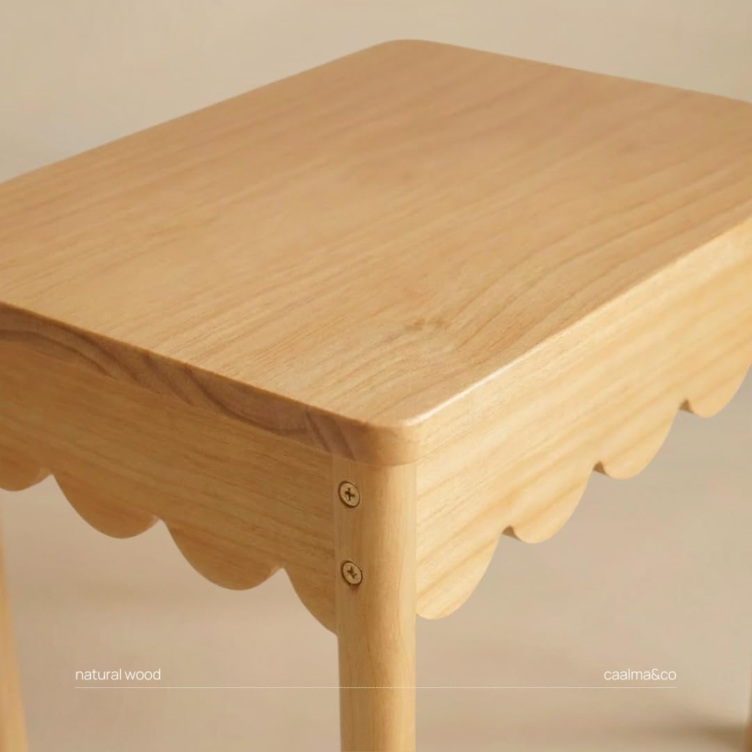 Montessori Kids Table & Chair Set with Storage