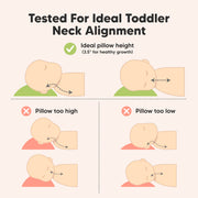 Organic Cotton Toddler Pillow Set (2-Pack)