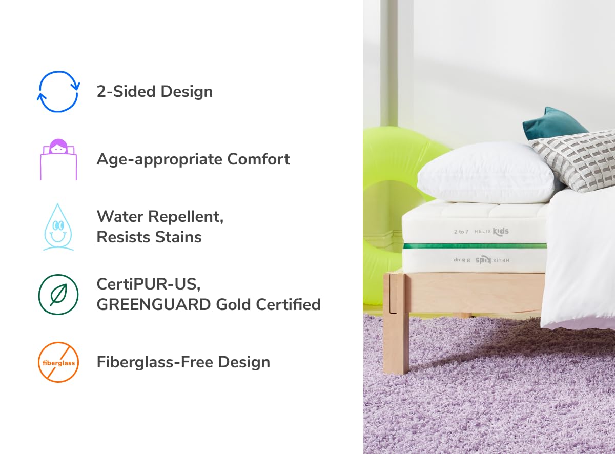 Helix Kids 8" Mattress, Twin