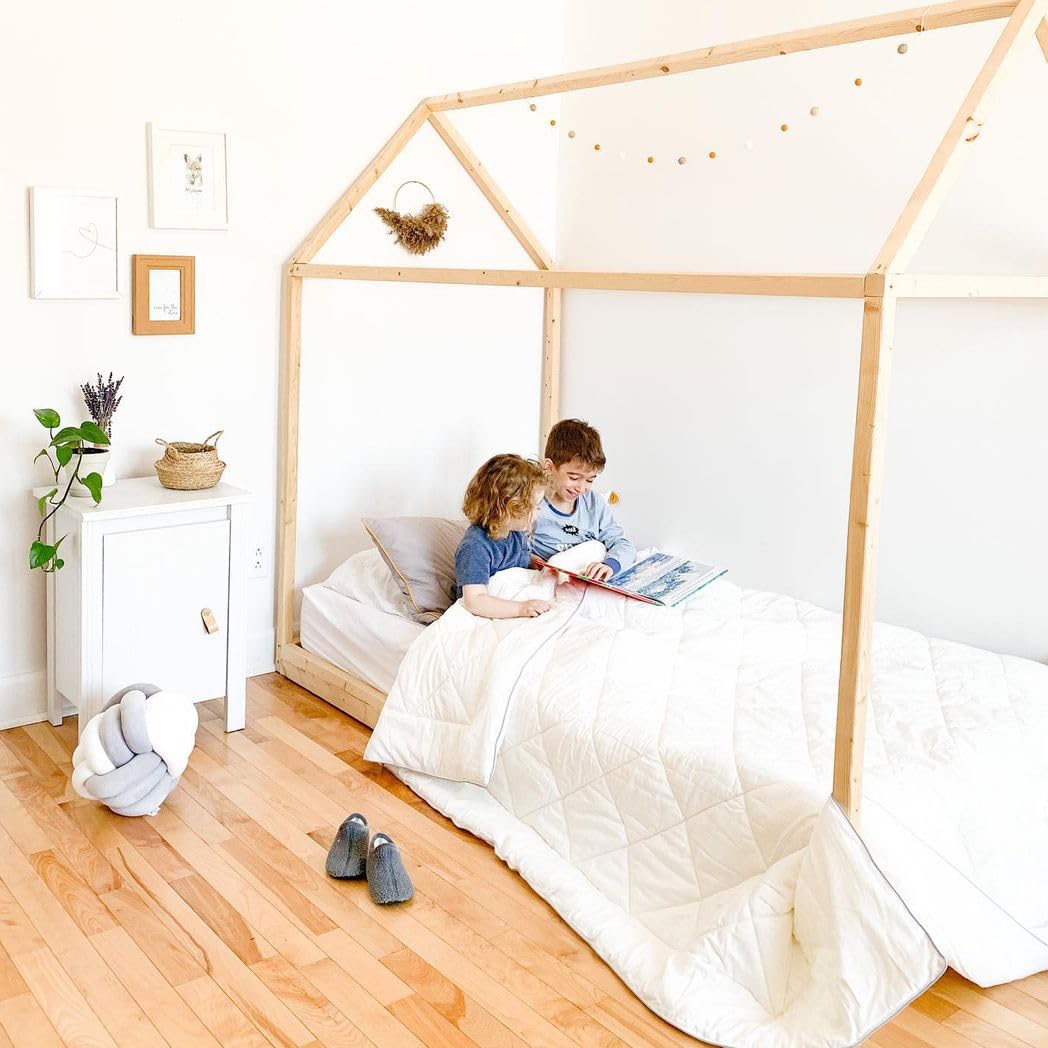 Organic Wool Crib Comforter Insert