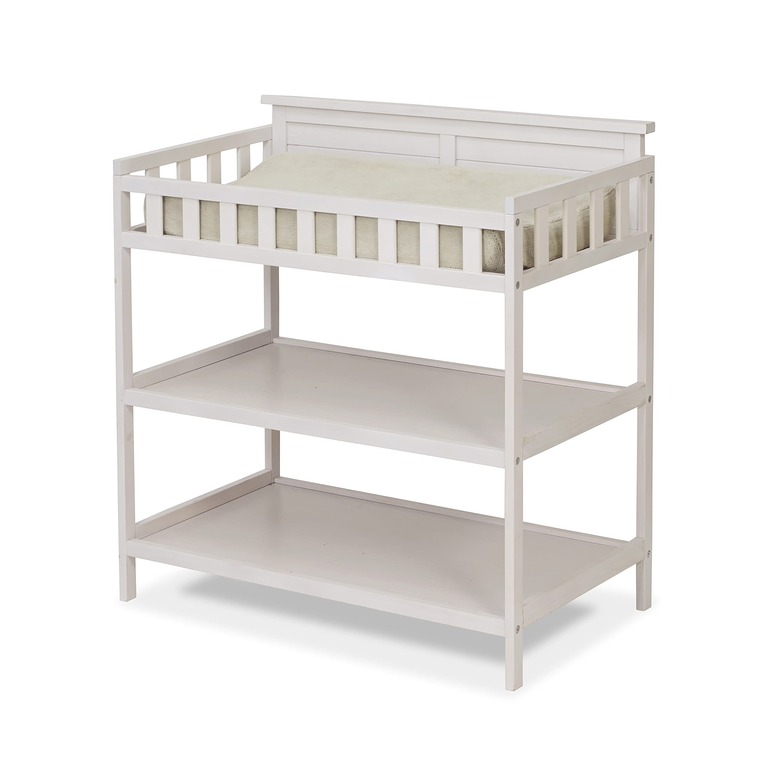Farmhouse Nursery Furniture Set - Weathered White