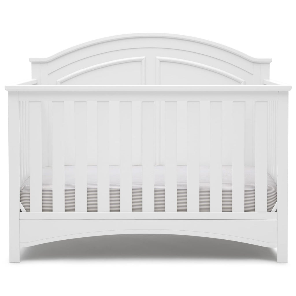 6-in-1 Convertible Crib - White