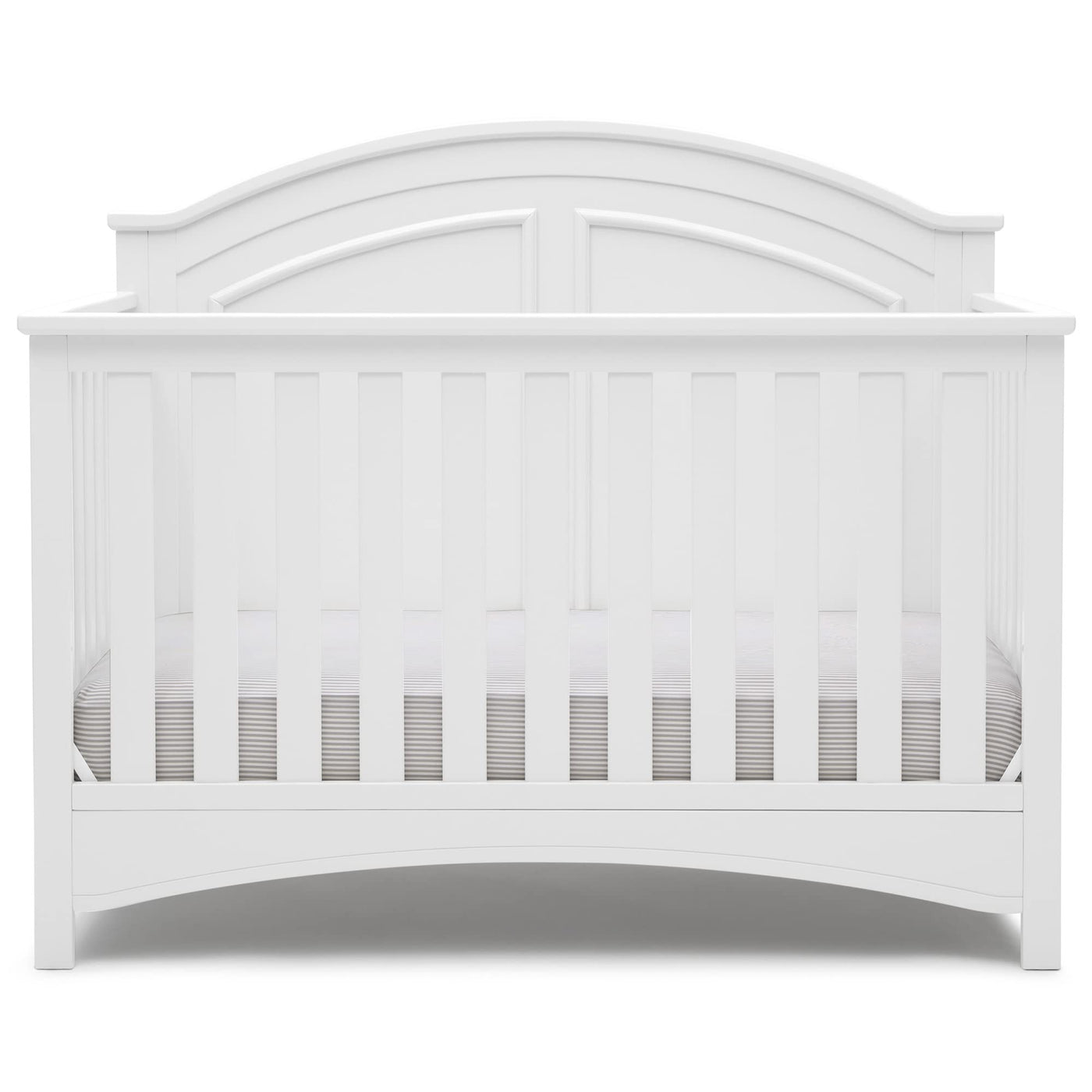 6-in-1 Convertible Crib - White