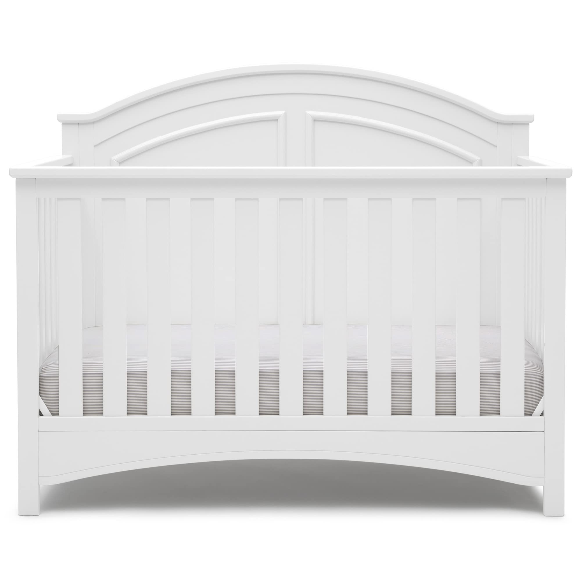 6-in-1 Convertible Crib - White