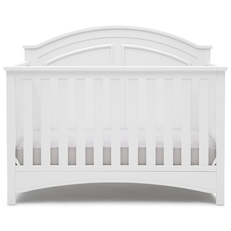 6-in-1 Convertible Crib - White