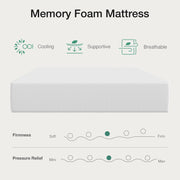 6-Inch Gel Memory Foam Twin Mattress