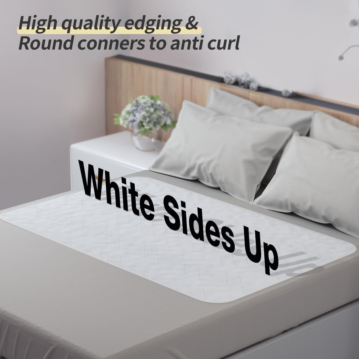 Waterproof Reusable Bed Pad - 34" x 52"