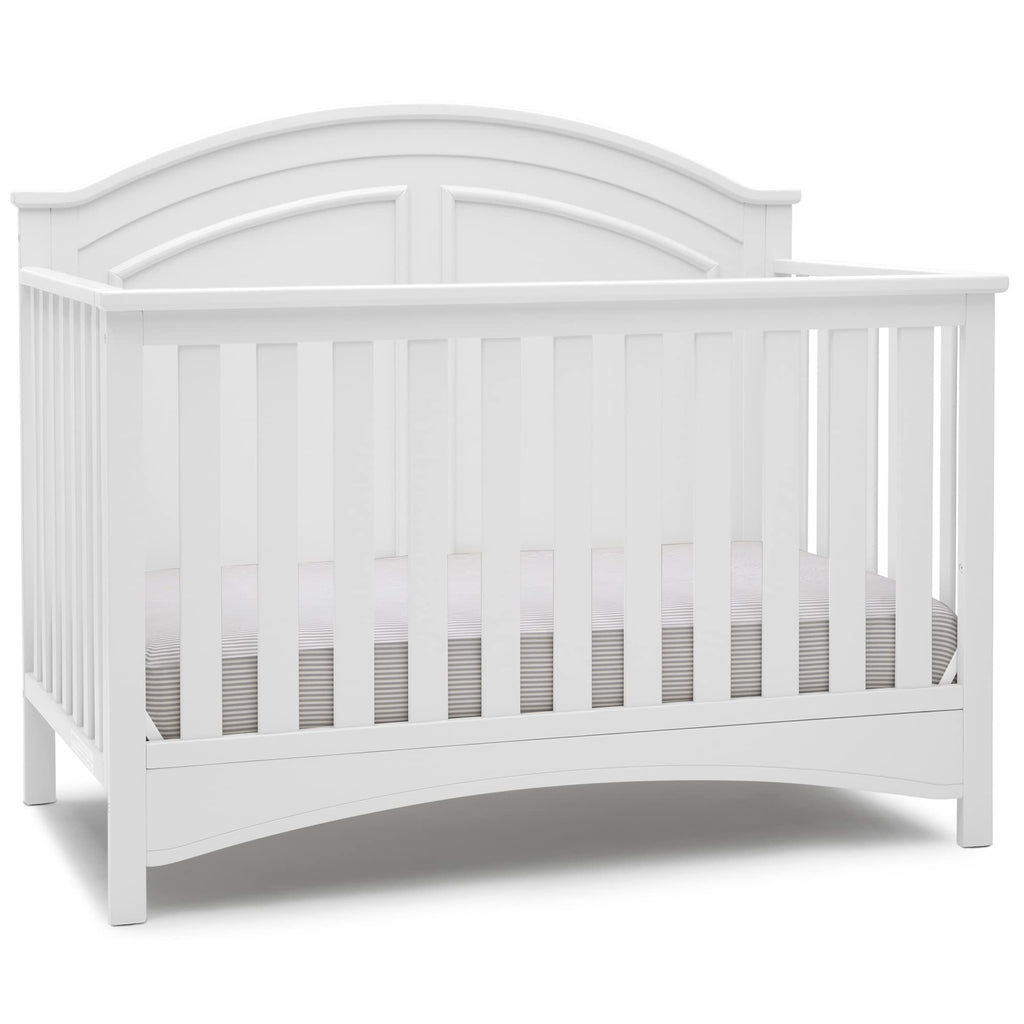 6-in-1 Convertible Crib - White