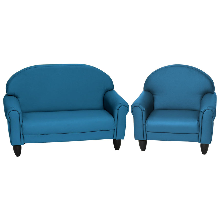 Kids Chair & Couch Set - Deep Water