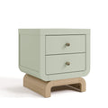 2-Drawer Kids Nightstand - Sage & Driftwood