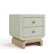 2-Drawer Kids Nightstand - Sage & Driftwood