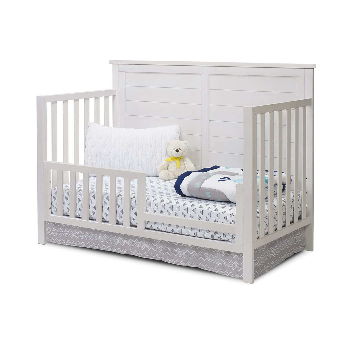 Farmhouse Nursery Furniture Set - Weathered White
