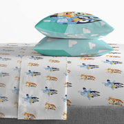 Kids Full Bedding Set - Bluey Theme (7-Piece)