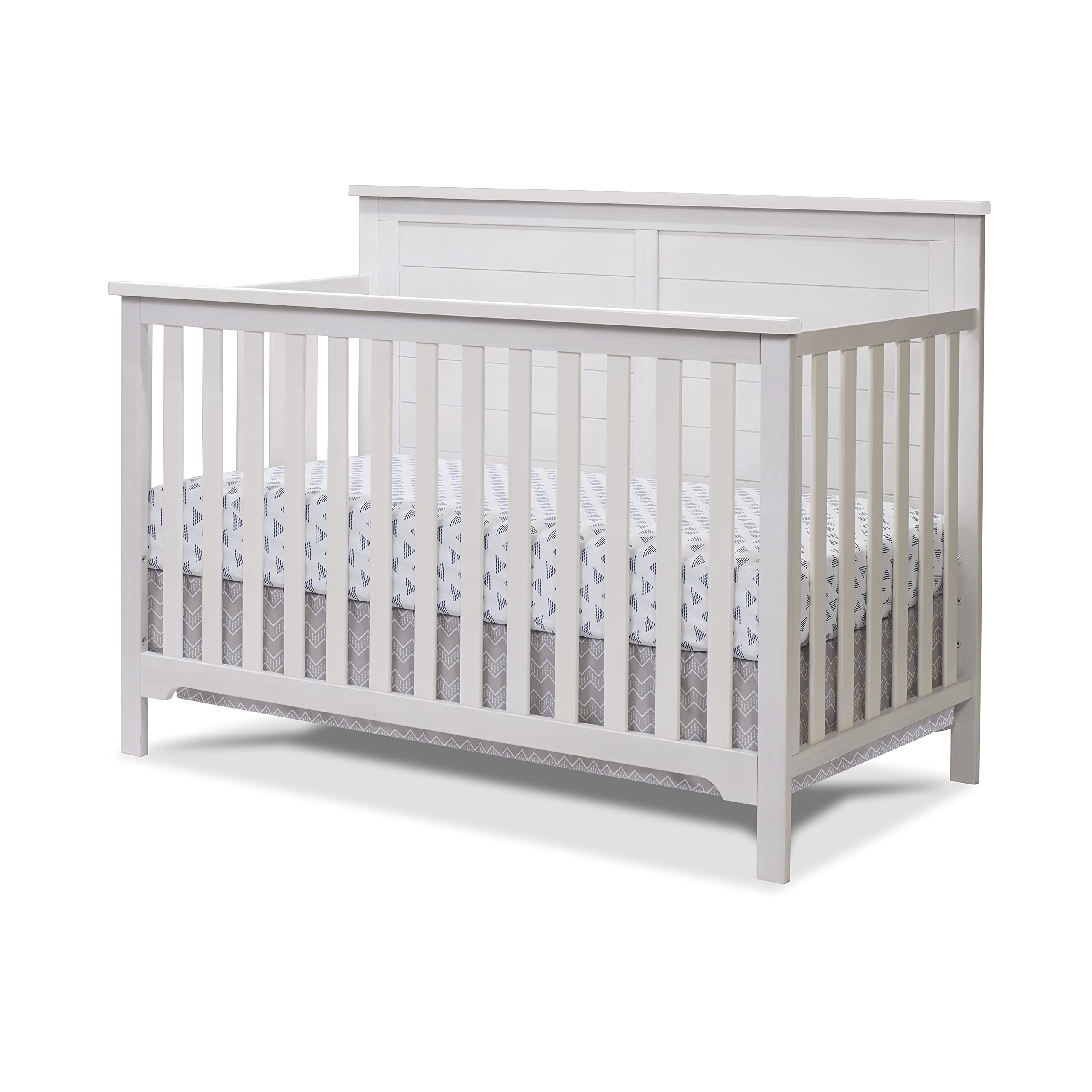 Farmhouse Nursery Furniture Set - Weathered White