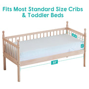 4-in-1 Crib & Toddler Mattress - 6" Dual-Sided Foam