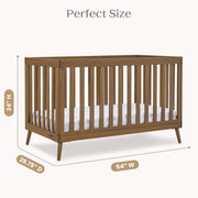 Convertible Crib - Chestnut