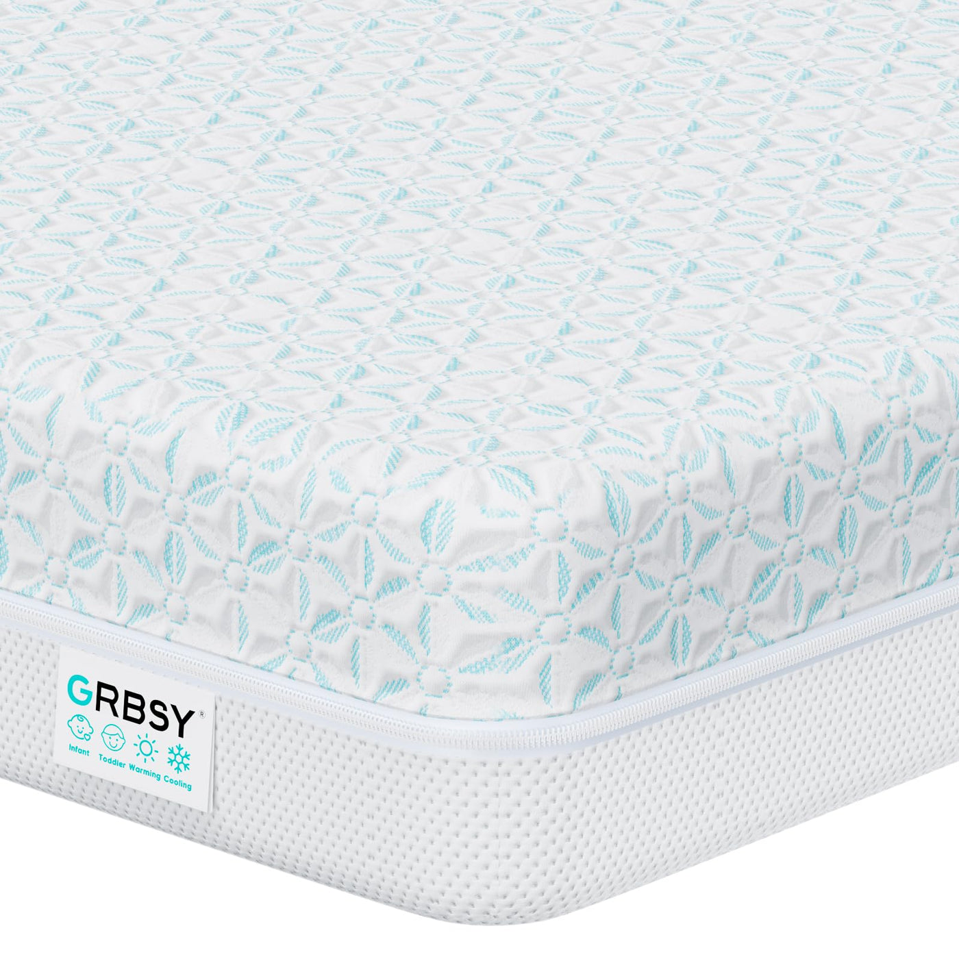 4-in-1 Crib & Toddler Mattress - 6" Dual-Sided Foam