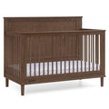 6-in-1 Convertible Crib - Teak Brown