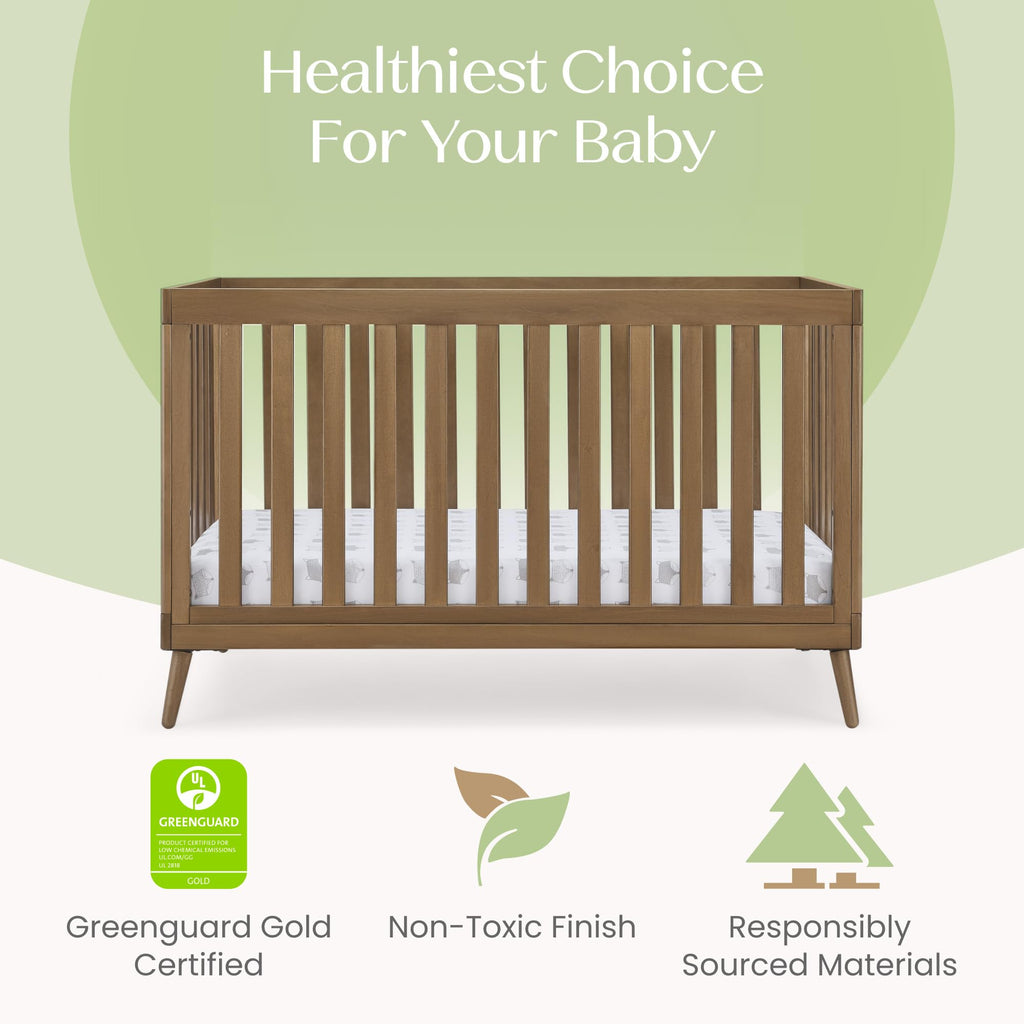 Convertible Crib - Chestnut