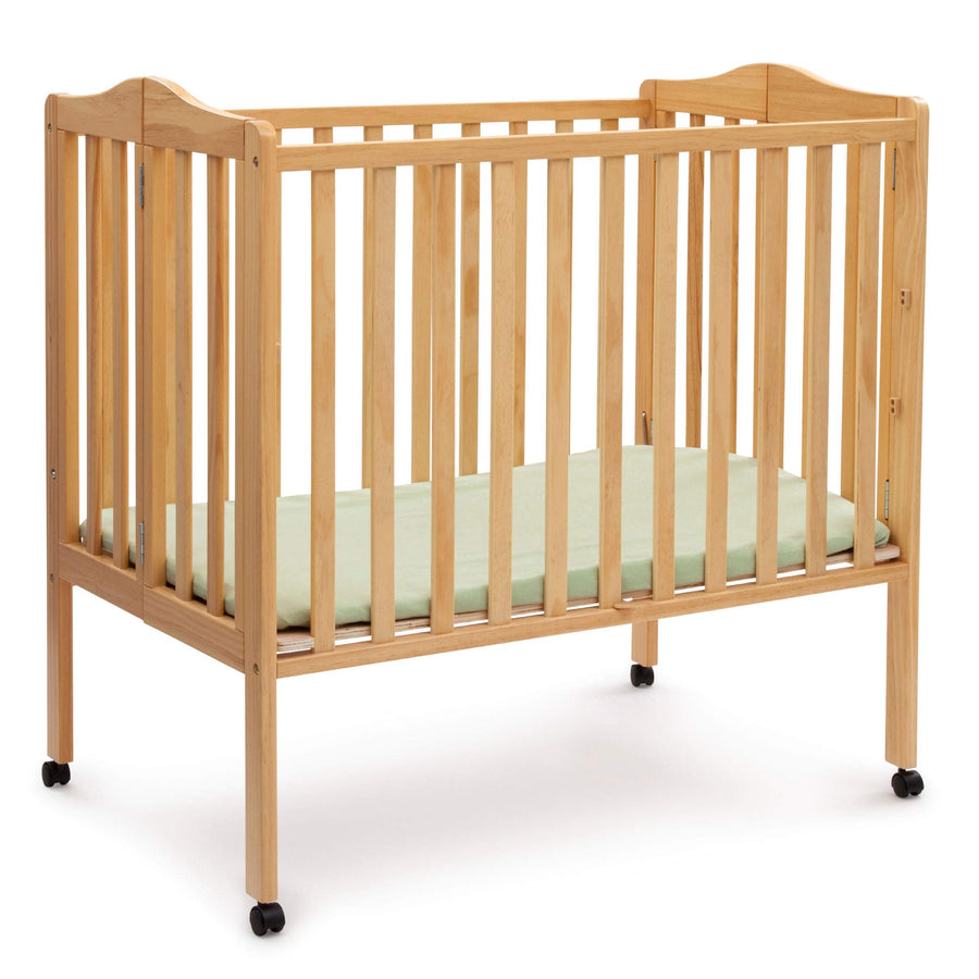 Portable Mini Baby Crib - Natural