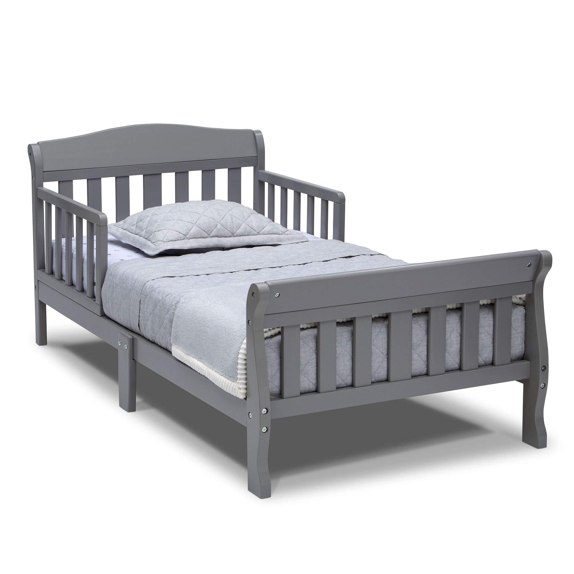Toddler Bed – Grey, GREENGUARD Gold Certified