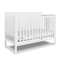 4-in-1 Convertible Crib - White