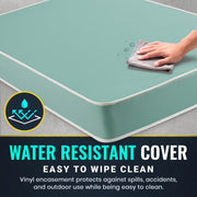6-Inch Foam Twin Mattress - Water-Resistant Cover