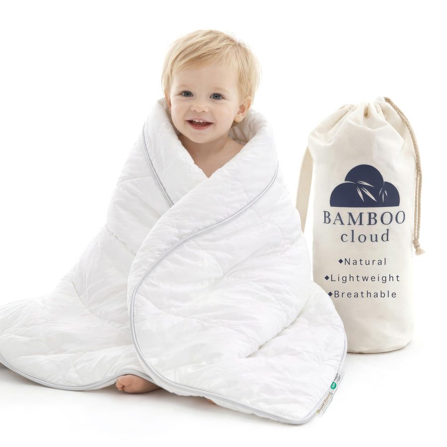 Bamboo Toddler Quilted Blanket - 40" x 60"