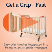 Daycare Evacuation Crib - Natural