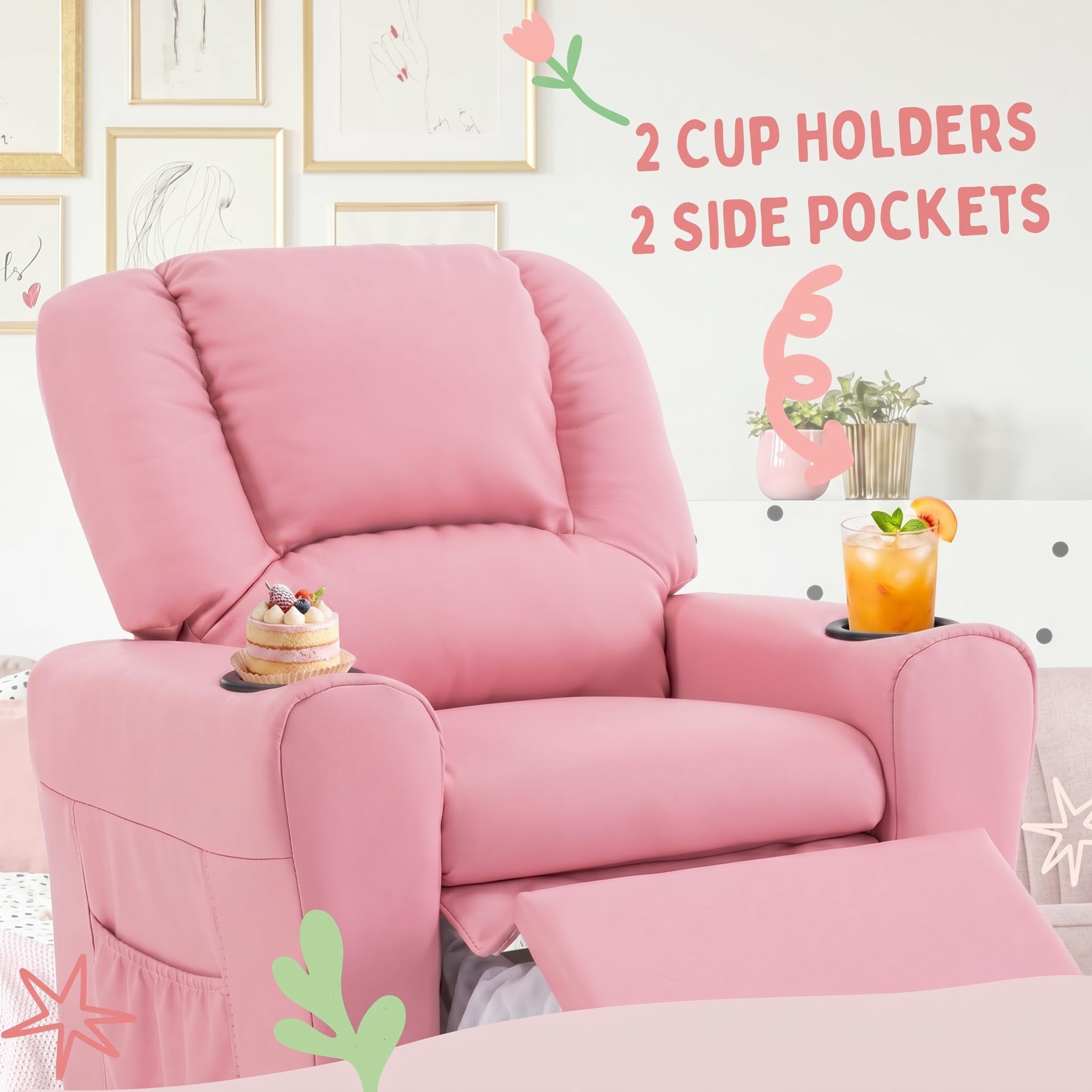 Kids Reclining Chair Sofa
