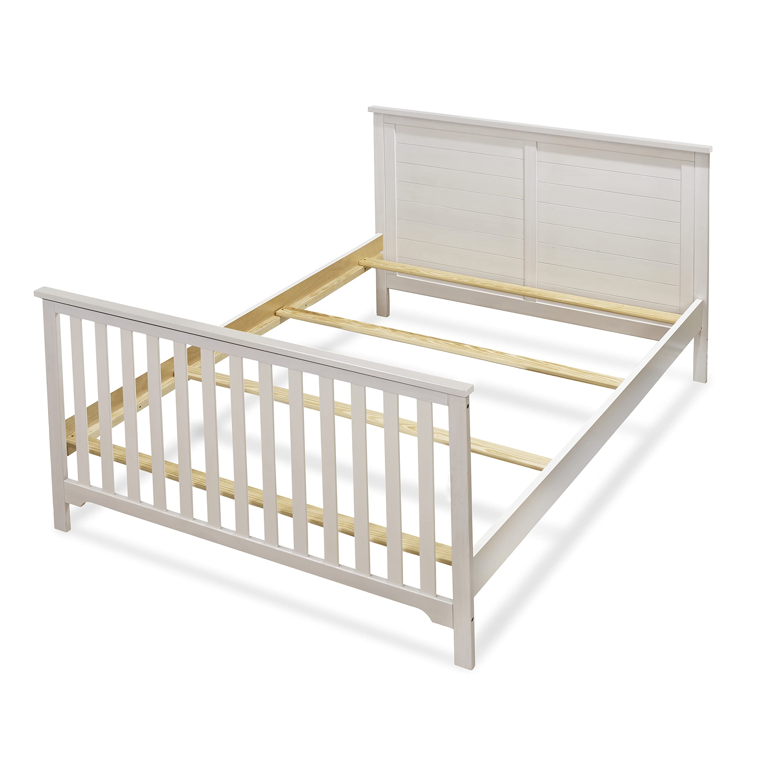 Farmhouse Nursery Furniture Set - Weathered White