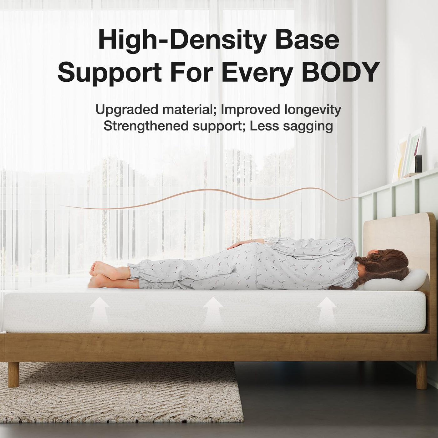 6-Inch Gel Memory Foam Twin Mattress