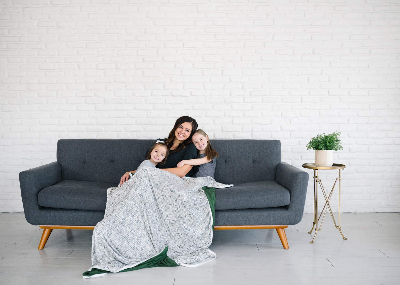 Jumbo Baby Quilt Blanket - Alta Pattern (60" x 72")