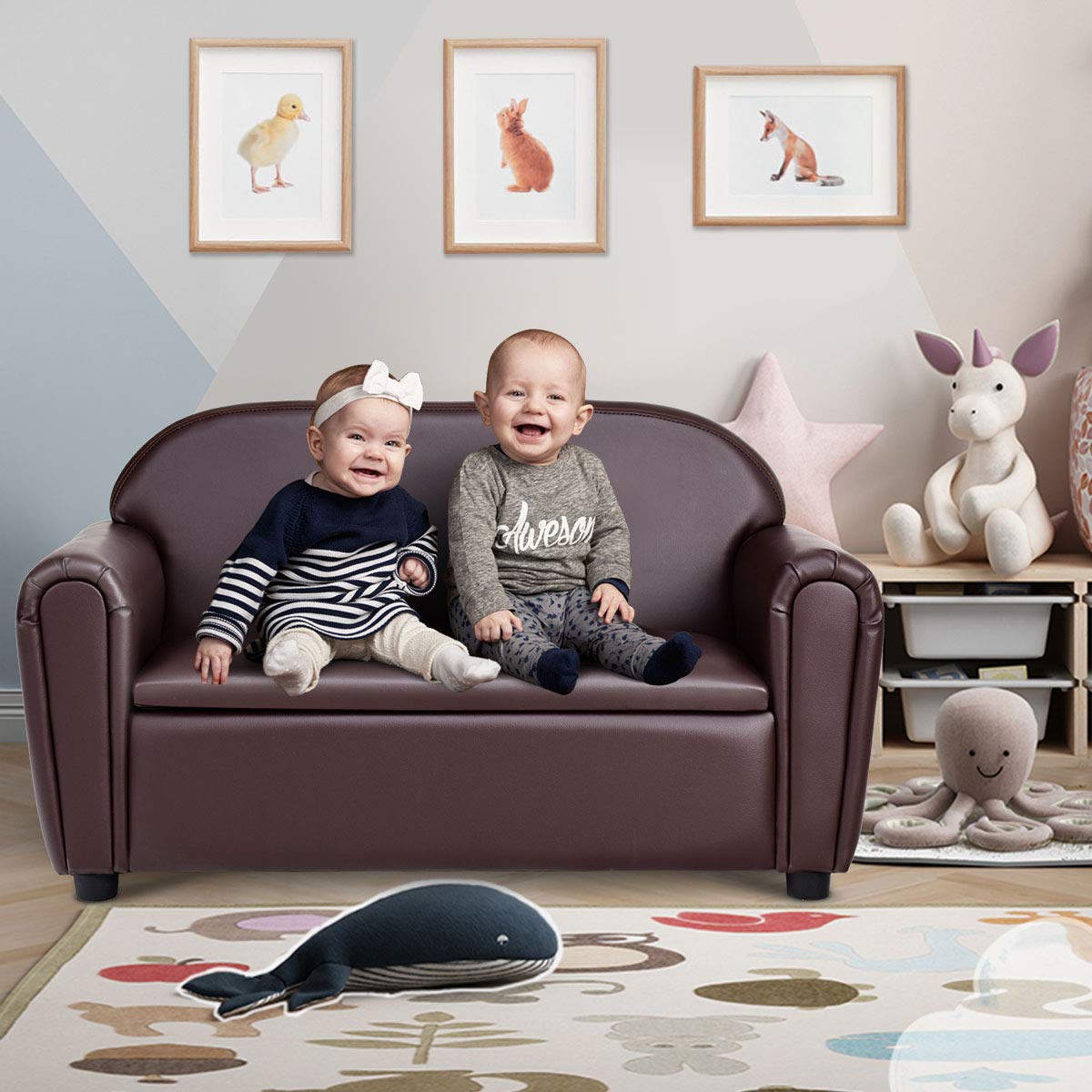Kids Sofa Chair with Storage