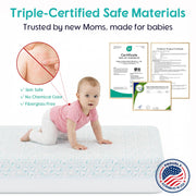 4-in-1 Crib & Toddler Mattress - 6" Dual-Sided Foam