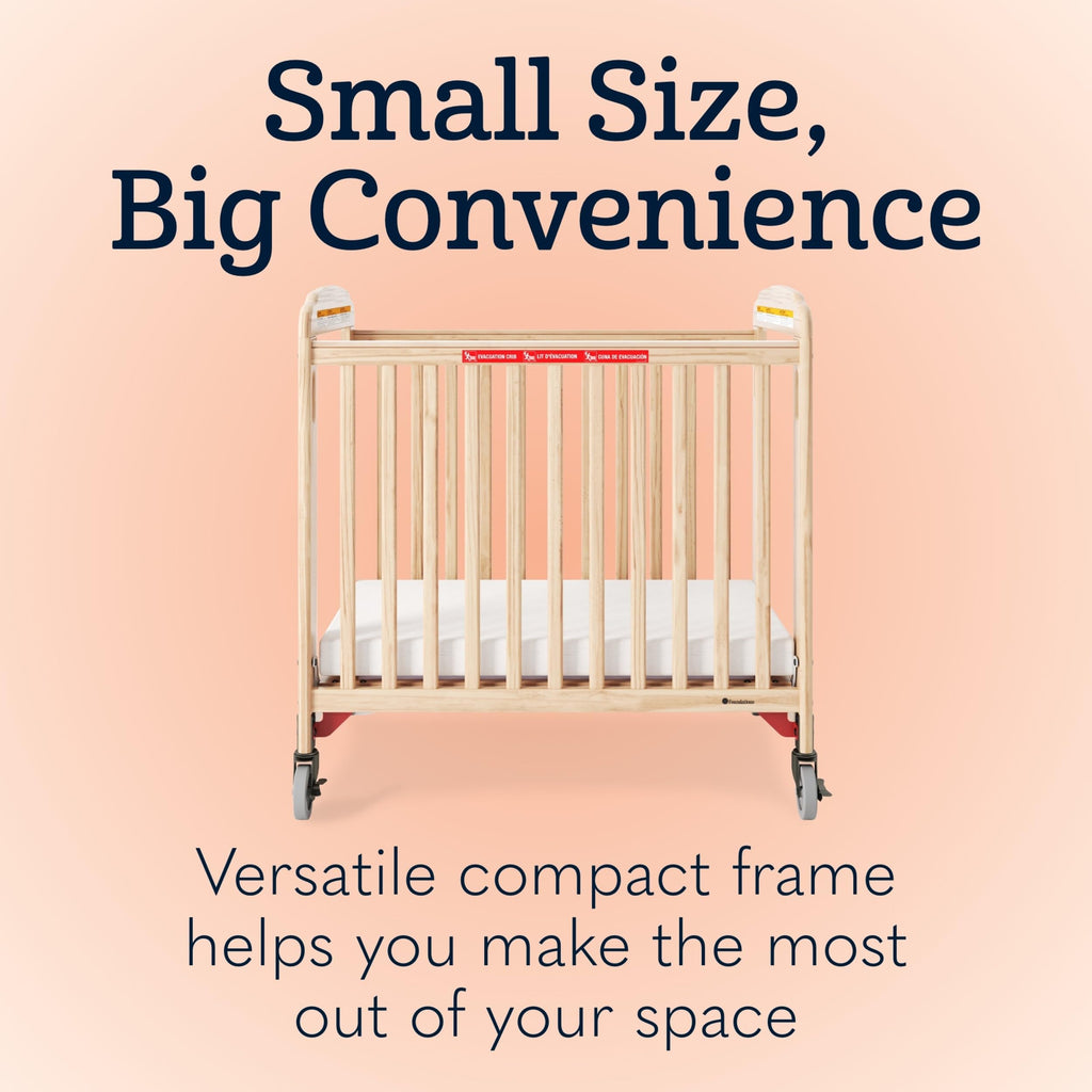 Daycare Evacuation Crib - Natural