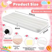 Kids Inflatable Air Mattress Set - Pink (6-Pack)
