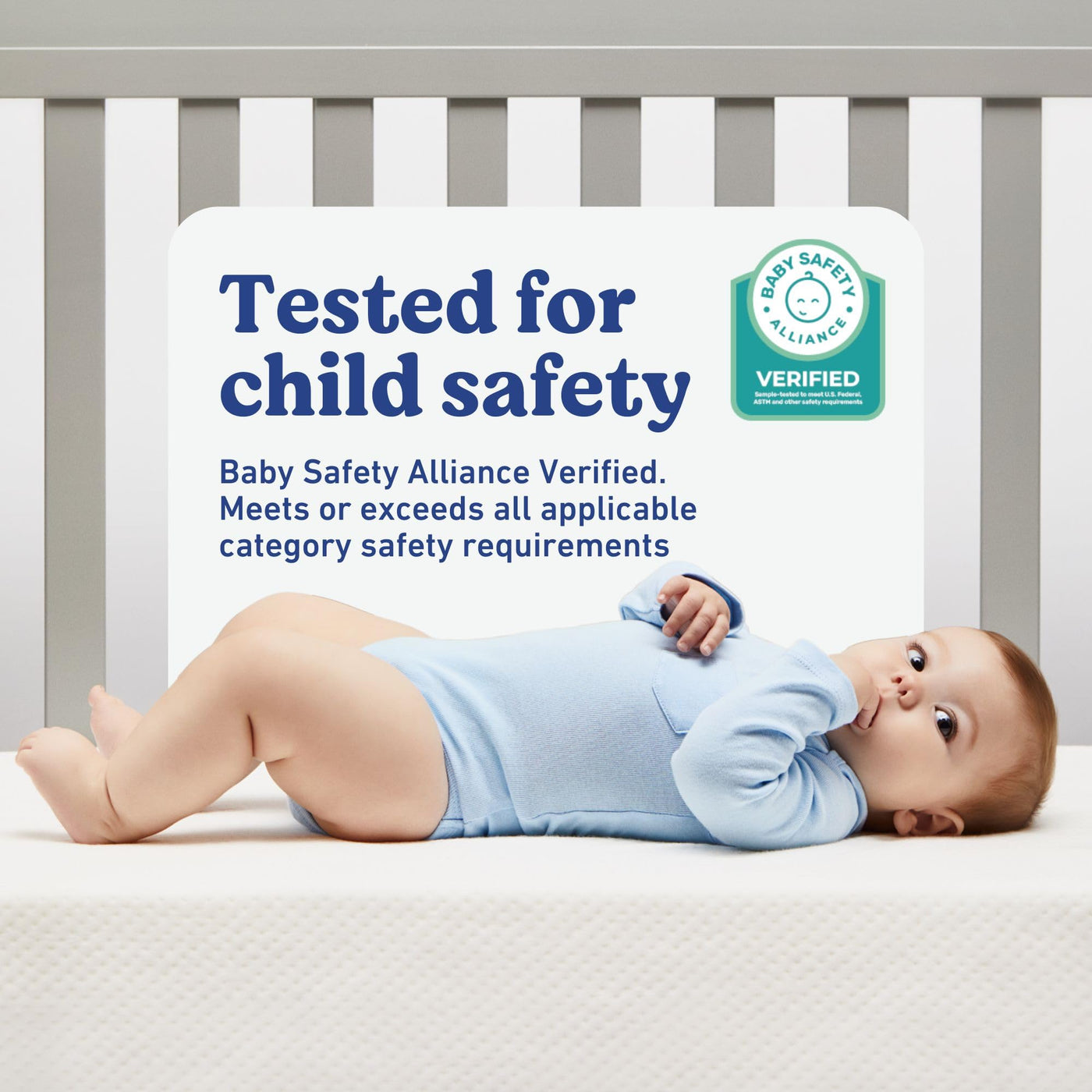 Premium Crib & Toddler Mattress - Waterproof Cover