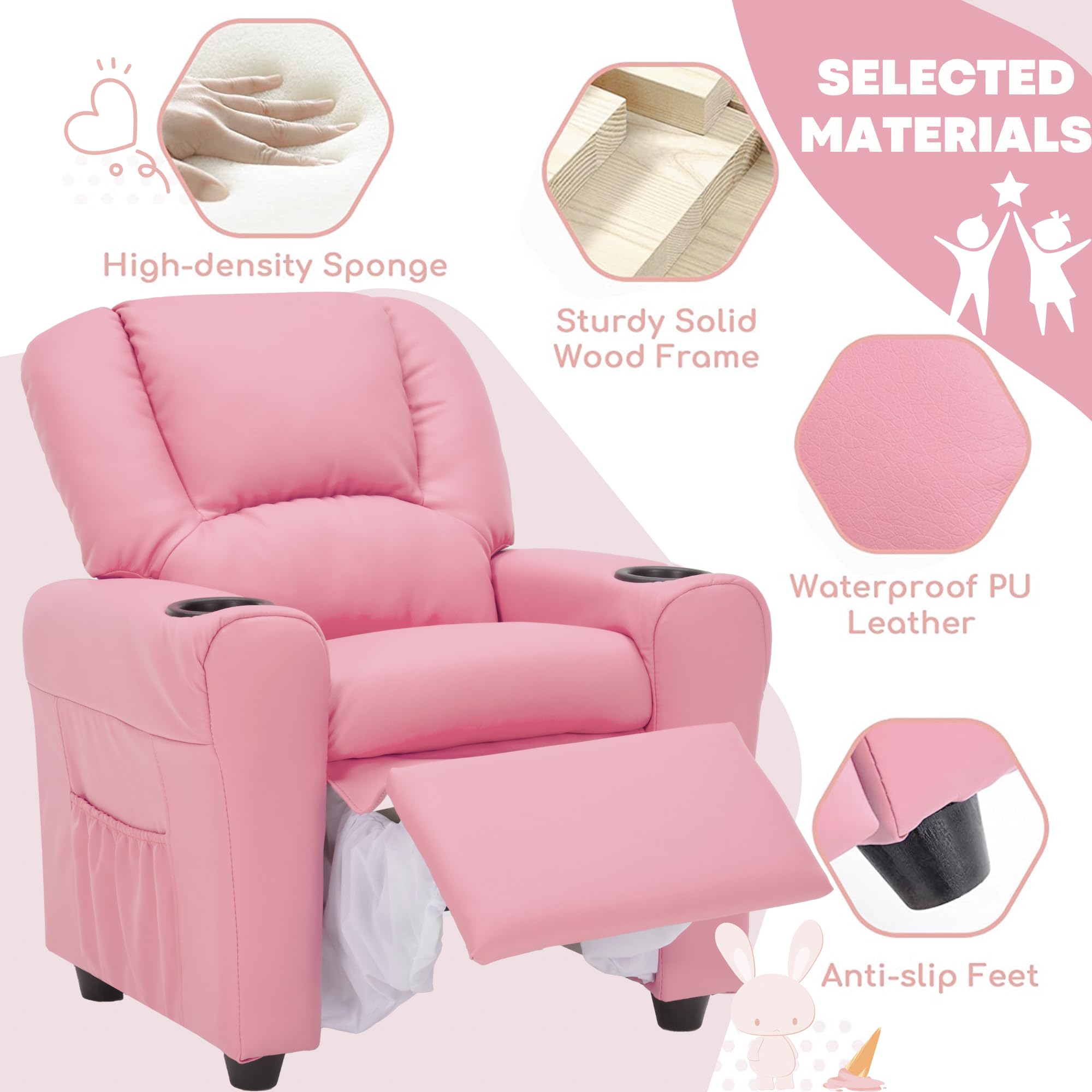 Kids Reclining Chair Sofa