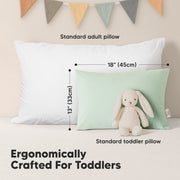 Organic Cotton Toddler Pillow Set (2-Pack)