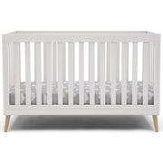Convertible Baby Crib - White/Natural