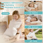 LOFE® Adjustable Kids Pillow 16x22, Youth Pillow for Kids Ages 4-12