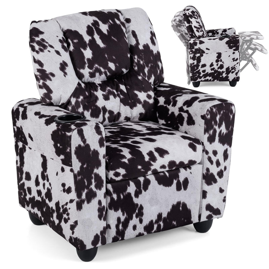 Kids Recliner Chair with Cup Holder
