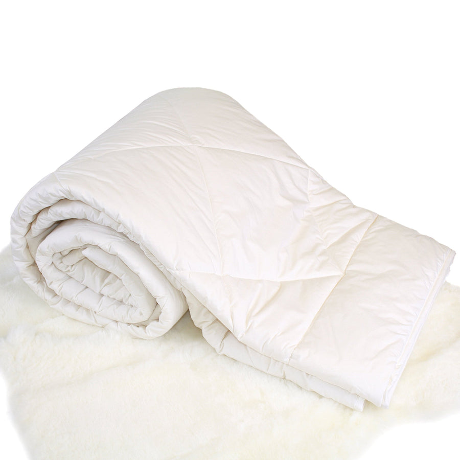 Organic Wool Crib Comforter Insert