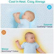 4-in-1 Crib & Toddler Mattress - 6" Dual-Sided Foam