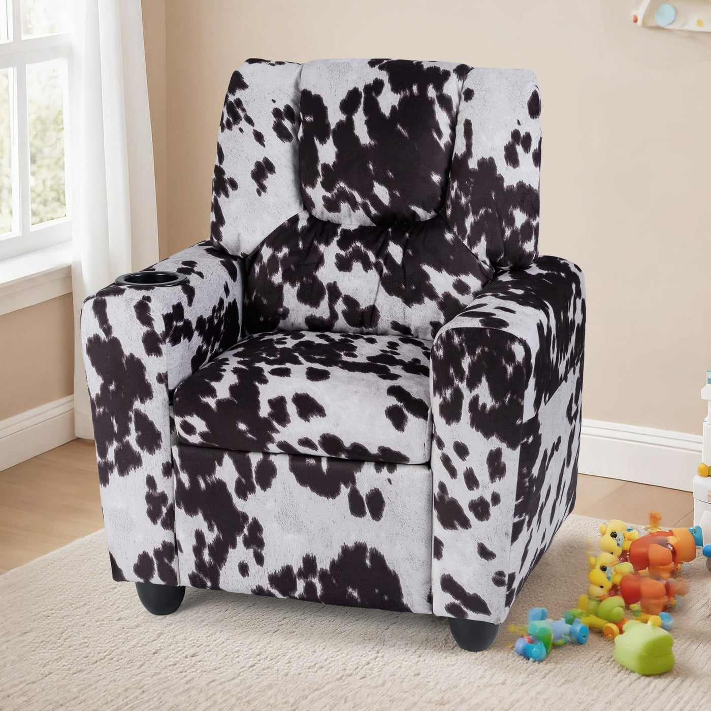 Kids Recliner Chair with Cup Holder